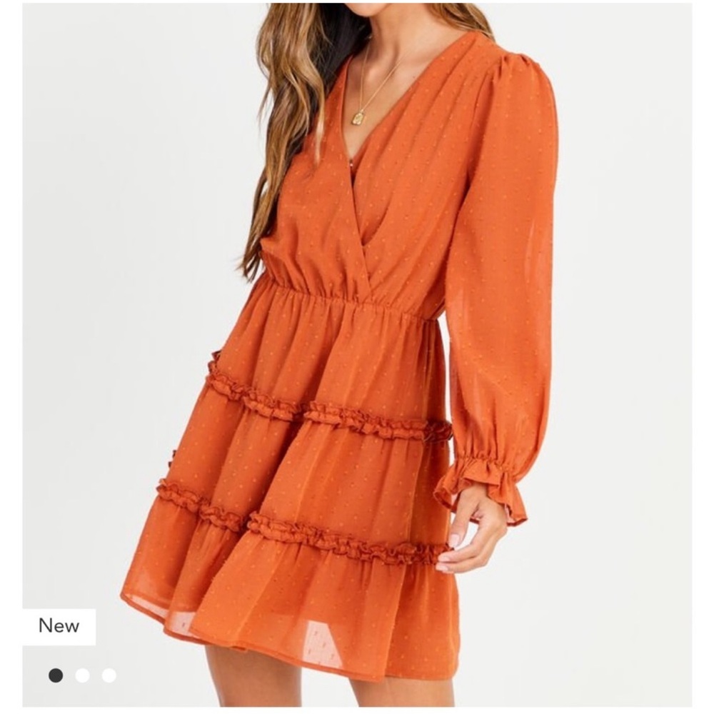 Altar’d State Orange Dress